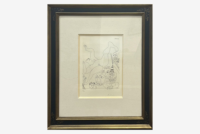 パブロ・ピカソ<br>347シリーズ-PL283-銅版画